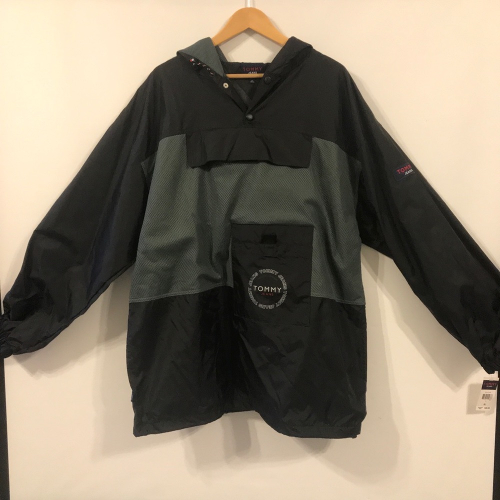 Tommy Jeans pullover Windbreaker. SZ XL